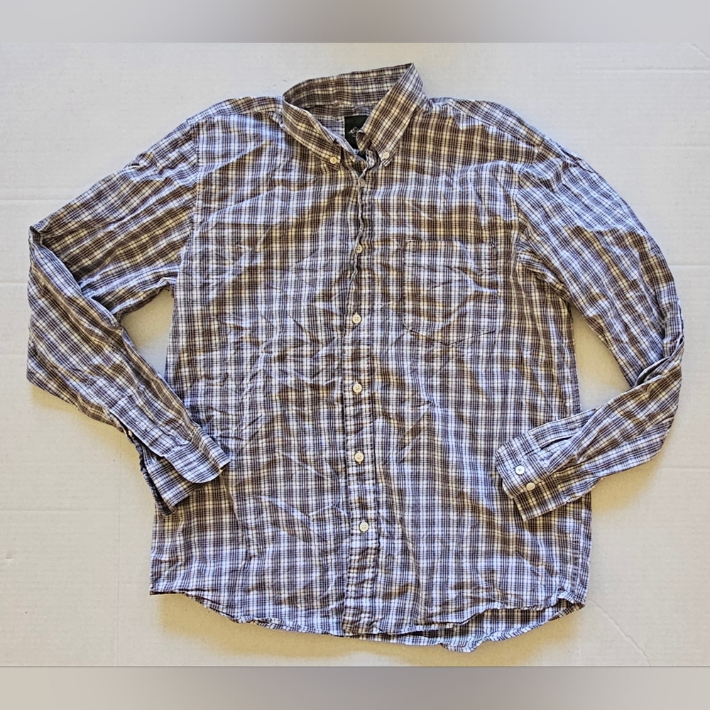 Men's Eddie Bauer Long-Sleeve Plaid Shirt